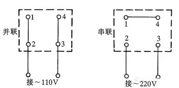 电动机吹风机接线图解含单相电容三相异步电动机单三相吹风机